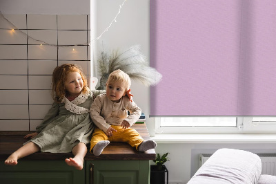 Fensterrollo innen in Rosa