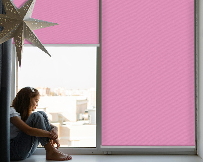 Fensterrollo rosa