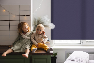 Fensterrollo innen in Dunkelviolett