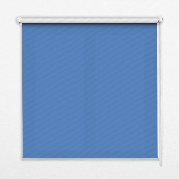 Fensterrollo blau
