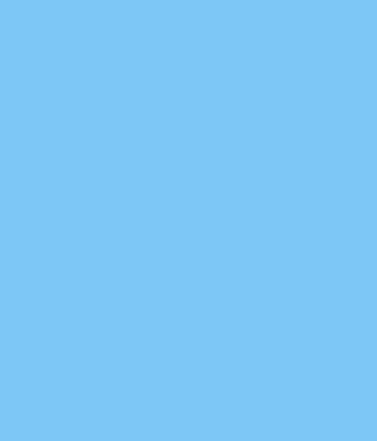 Fensterrollo innen in Blau