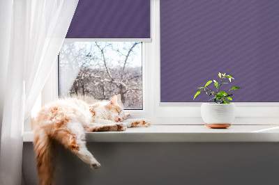 Fensterrollo innen in Lila