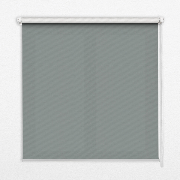 Fensterrollo in Grau