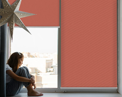 Fensterrollo innen in Rot