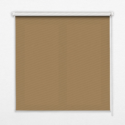 Fensterrollo innen in Braun