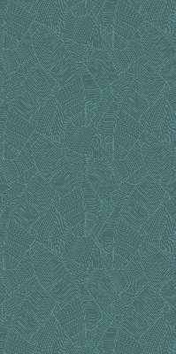 Fensterrollo in grüner Palmenblatt-Optik