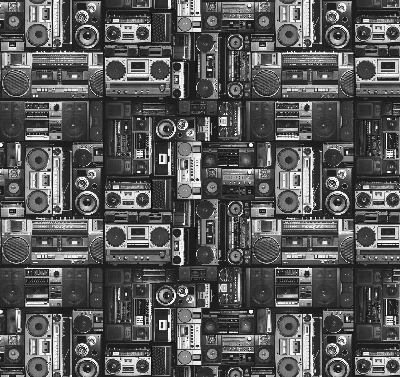 Fensterrollo als Radiolautsprecher