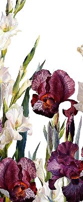 Fensterrollo innen kleine Blümchen