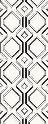 Fensterrollo innen in der Variante Rautenillusion