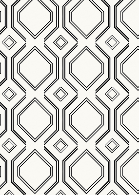 Fensterrollo innen in der Variante Rautenillusion