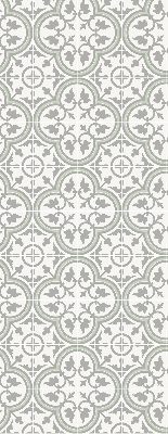 Fensterrollo in portugiesischen Fliesen