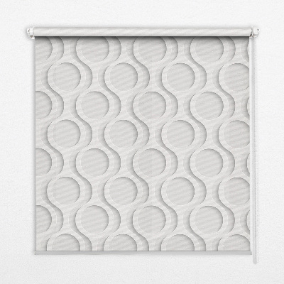 Rollo Fenster mit einem Rad im Rad