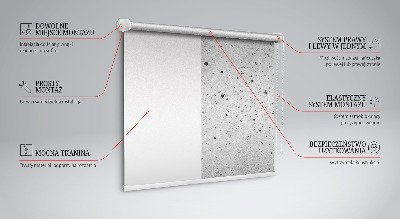 Fensterrollo in Granit