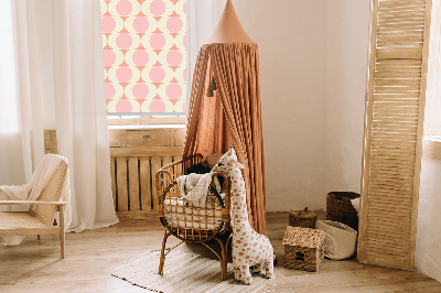 Rollo Fenster mit abstrakten Augen
