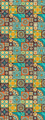Rollo Fenster buntes Mandala