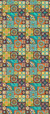 Rollo Fenster buntes Mandala