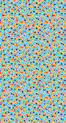 Fensterrollo innen in der Ausführung Formen