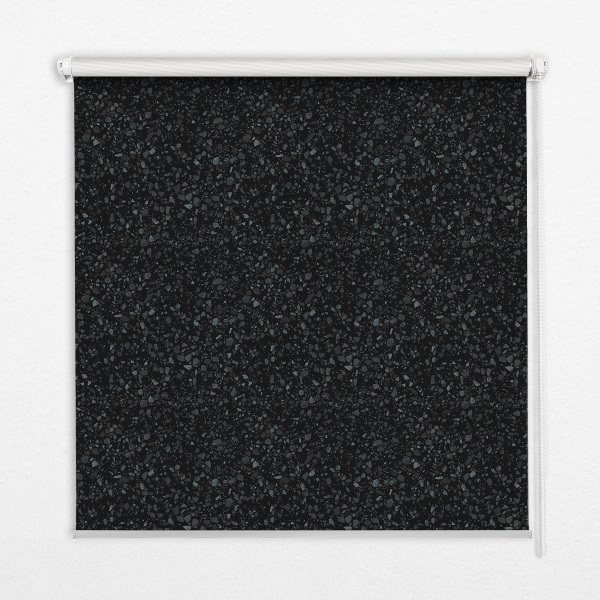 Rollo Fenster elemente auf schwarzem hintergrund