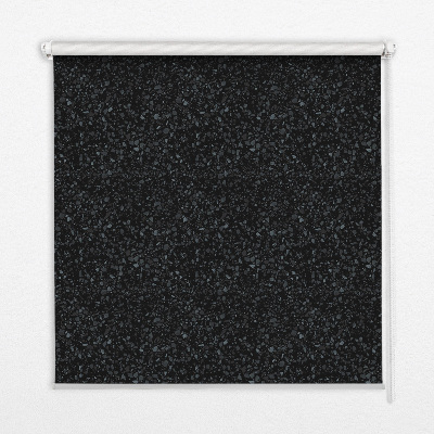 Rollo Fenster elemente auf schwarzem hintergrund