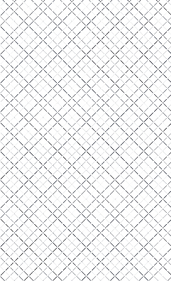 Fensterrollo mit Rautenmotiv