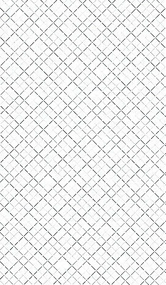 Fensterrollo mit Rautenmotiv