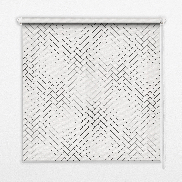 Rollo Fenster rechteckig