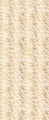 Fensterrollo innen in goldener Blätteroptik