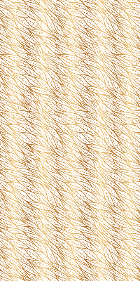 Fensterrollo innen in goldener Blätteroptik