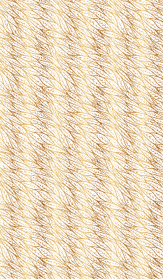 Fensterrollo innen in goldener Blätteroptik
