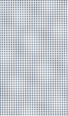 Fensterrollo innen in Schwarz mit ovalem Muster