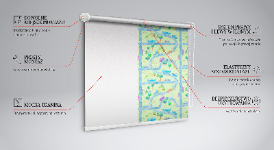 Fensterrollo für Straßen