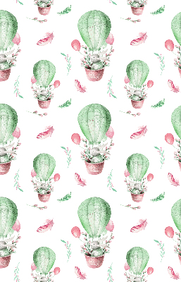 Fensterrollo innen in Grün