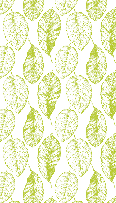 Fensterrollo innen in der Farbe Limettenblätter