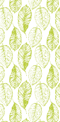 Fensterrollo innen in der Farbe Limettenblätter