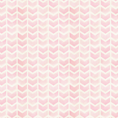 Rollo Fenster in Rosa mit Zickzacklinien