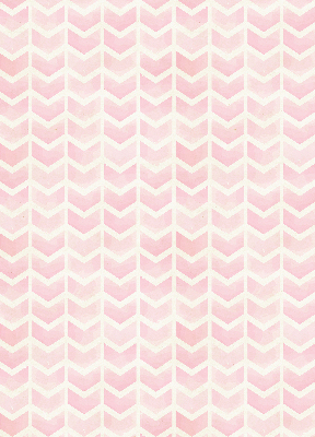 Rollo Fenster in Rosa mit Zickzacklinien