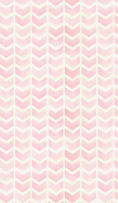 Rollo Fenster in Rosa mit Zickzacklinien