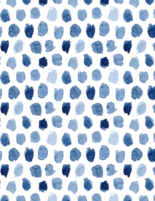 Rollofenster in blauer Farbe