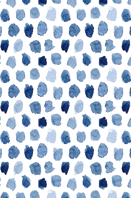 Rollofenster in blauer Farbe