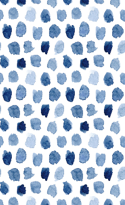Rollofenster in blauer Farbe