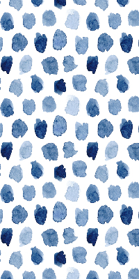 Rollofenster in blauer Farbe
