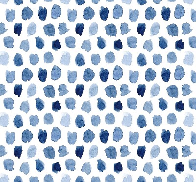 Rollofenster in blauer Farbe