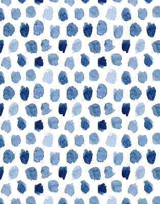 Rollofenster in blauer Farbe