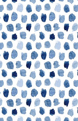 Rollofenster in blauer Farbe