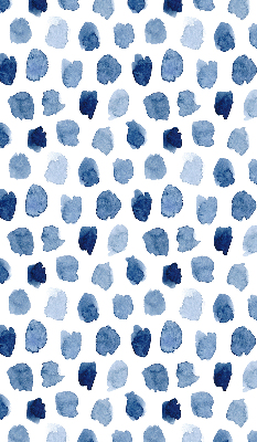 Rollofenster in blauer Farbe
