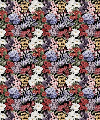 Fensterrollo innen in Bunte Blumen