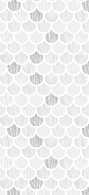 Fensterrollo in Graustufen