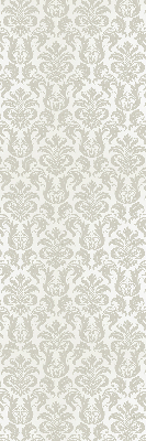 Fensterrollo innen in Beige mit Muster