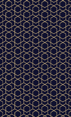 Fensterrollo mit 3D-Würfel-Muster