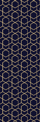 Fensterrollo mit 3D-Würfel-Muster